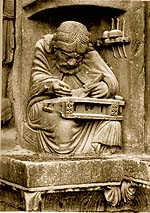 Rare View of a Twelfth Century Laptop In Use